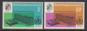 Solomon Islands 169-70 World Health mint