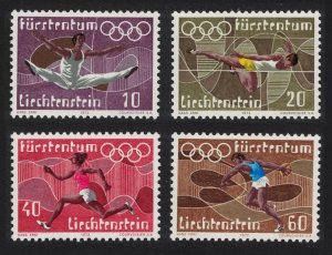 Liechtenstein Olympic Games Munich 4v 1972 MNH SG#544-547