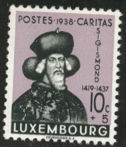 Luxembourg Scott B92 MNH** 1938 Semi-Postal 