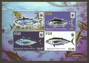 Fiji #1006e NH WWF - Tuna SS Reprint