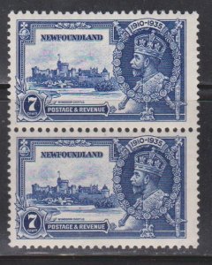 NEWFOUNDLAND Scott # 228 MNH Pair - KGV Silver Jubilee