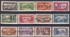 Lebanon #B1-B12 MNH  CV $60.00 (Z3019)