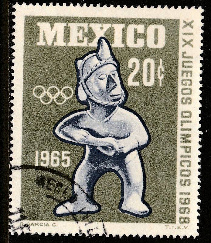 MEXICO 965 20c 1st Pre-Olympic Issue - 1965 Used VF. (3)