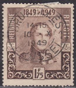 Belgium 387 King Leopold I 1949