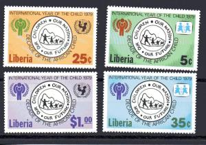 Liberia 832-835 MNH