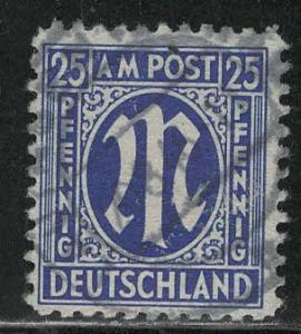 Germany AM Post Scott # 3N13a, used