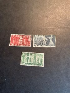 Switzerland Stamp #244-6 used