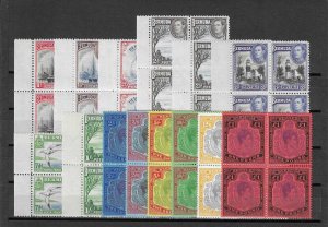 BERMUDA 1938/52 btwn SG 110/21d MNH Cat £1000+