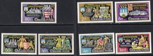 Thematic stamps HUNGARY 1972 HISTORICAL 2696/02 mint