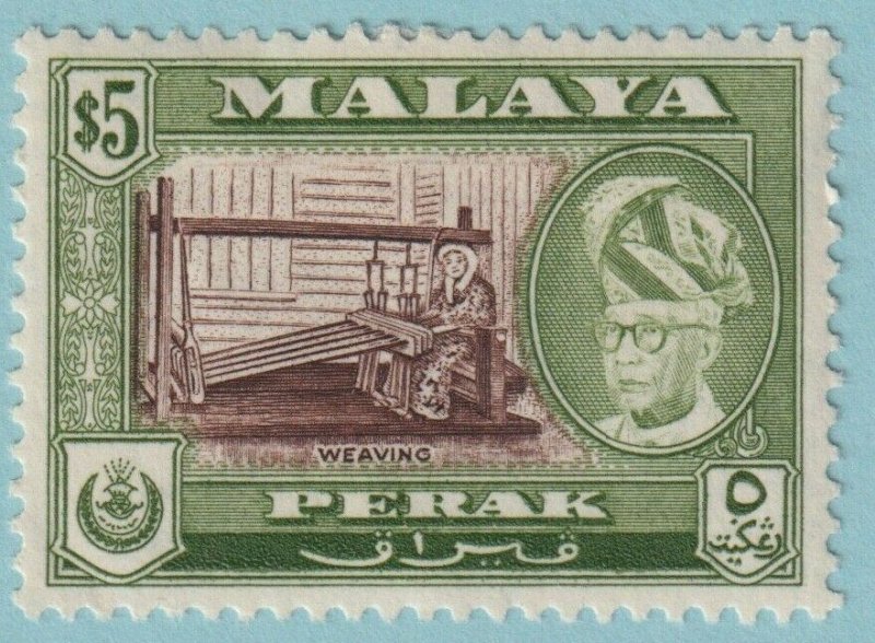 MALAYA - PERAK 137  MINT HINGED OG * NO FAULTS EXTRA FINE! - MYV 