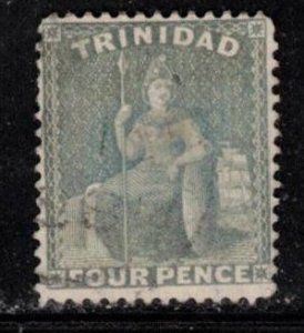 TRINIDAD Scott # 59 Used - Hinge Remnant