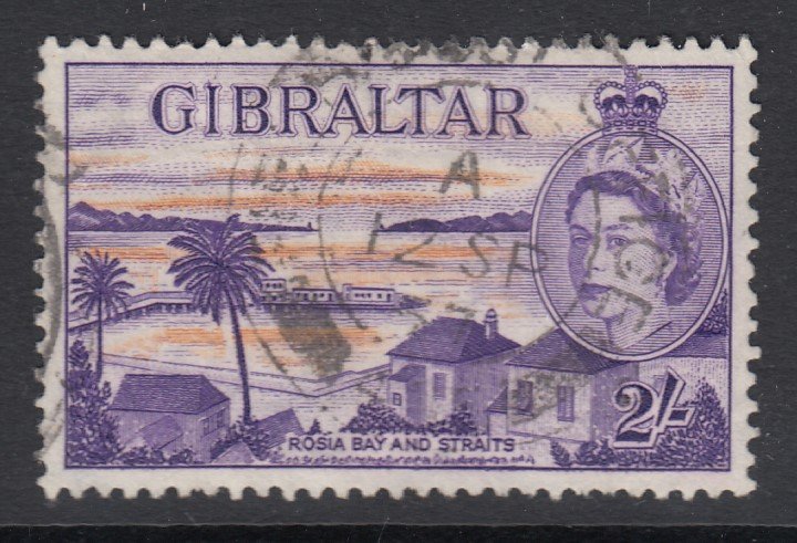 Gibraltar, Sc 142 (SG 155), used