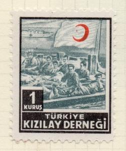 Turkey 1950s Child Welfare Early Issue Fine Mint Hinged 1K. 063124