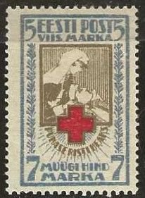 Estonia Sc B8,   mint, lightly hinged.  1922.  (E82)