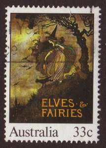 Australia 1985 Sc#960a 33c Elves & Fairies USED-Fine.