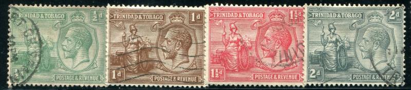 Trinidad & Tobago Sc#21-24 Used (T&T)