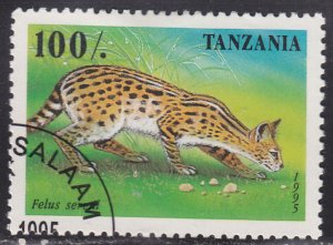 Tanzania 1423 Felus Serval 1995