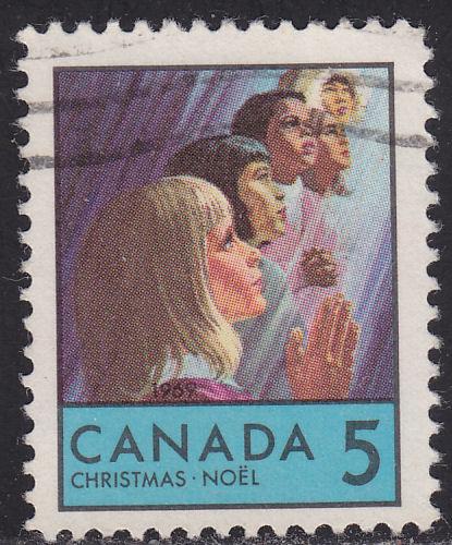 Canada 502 Children Praying 5¢ 1969