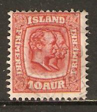 Iceland    #76  used  (1907)  c.v. $1.60