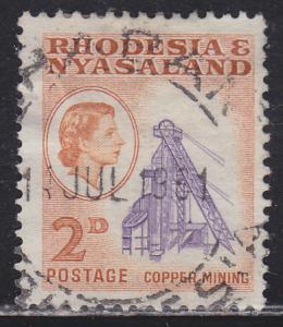 Rhodesia & Nyasaland 160 Copper Mining 1959