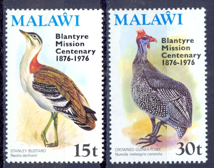 Malawi Sc# 293-294 MNH 1976 Overprint