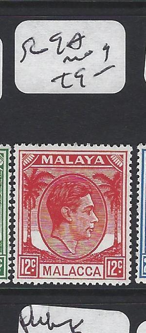 MALAYA  MALACCA   (PP2303B)  KGVI 12C    SG 9A   MOG