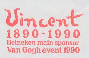 Meter cut Netherlands 1990 - Hasler 5813 Vincent van Gogh - Van Gogh Event - Hei