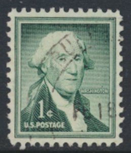 USA  SC#  1031   Used 1954  George Washington   see scan