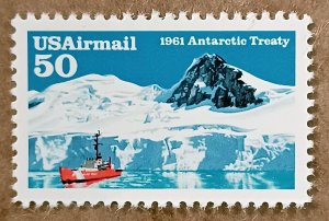 United States #C130 50c Antarctic Treaty-30th Anniversary MNH (1991)
