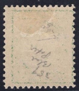 MOMEN: US STAMPS #357 1c BLUE PAPER MINT OG H VF LOT #78358-1