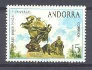 Andorra Sp. 83 MNH UPU SCV2.25