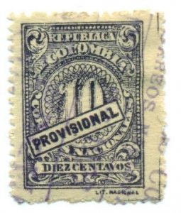 Colombia 1920 #365 U SCV (2022) = $1.50