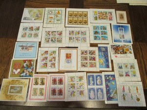 Germany DDR Souvenir Sheet Lot - WDWPhilatelic #6b