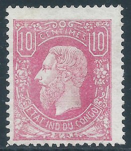 Belgian Congo, Sc #2, 10c MH