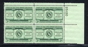 1065 MNH  Plate Block