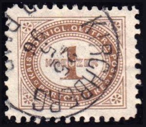 Austria Scott J1 Used.