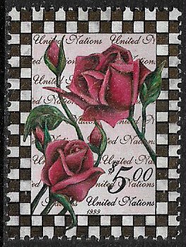 United Nations #753 MNH Stamp - Roses