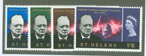 St. Helena #184-187  Single (Complete Set)