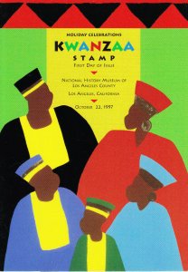 USPS 1st Day Ceremony Program #3175 Kwanzaa African American Celebration