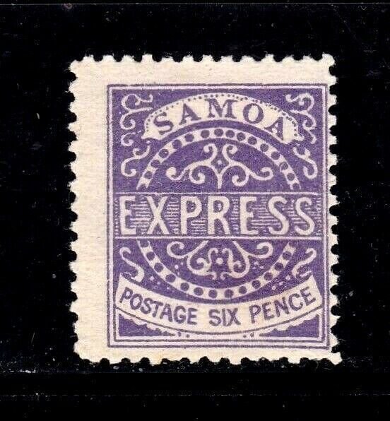 Samoa stamp #4c, MLH NG,   CV $55.00