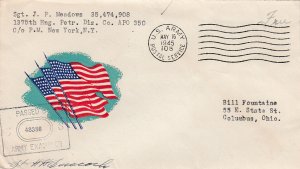 United States A.P.O.'s Soldier's Free Mail 1945 U.S. Army, Postal Service A.P...