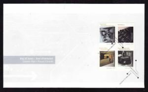 Canada Sc#2488a-d-stamps on FDC-2011-Canadian Innovations-