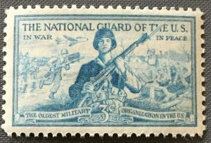 US #1017 MNH Single National Guard SCV $.25 L4