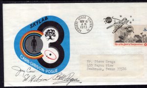 US Skylab 4 Launch 1973 Space Cover