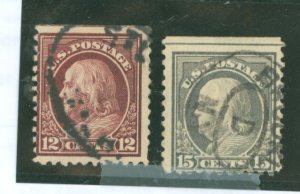 United States #474-475 Used Multiple