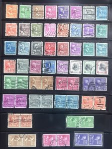 US 803-34 & 839-51 (pairs) Used SCV $30.35