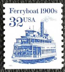 US #2466 MNH SG Coil Single Ferryboat SCV $.80