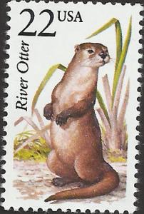 # 2314 MINT NEVER HINGED RIVER OTTER