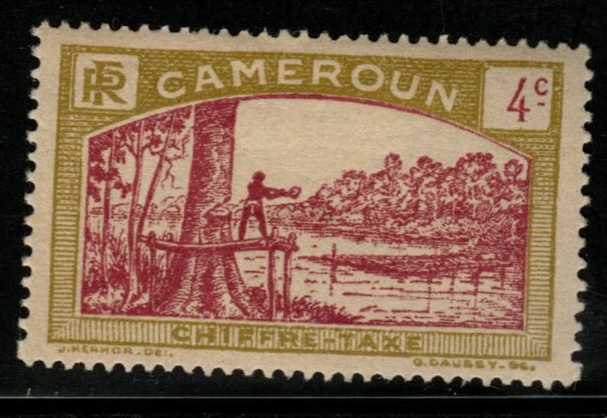 Cameroun Scott J2 MH*  postage Due stamp typical centering