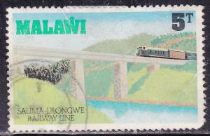 Malawi 346  Salima Lilongwe Railway, Train 1979